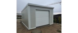 Szigetelt garázs - 15m2