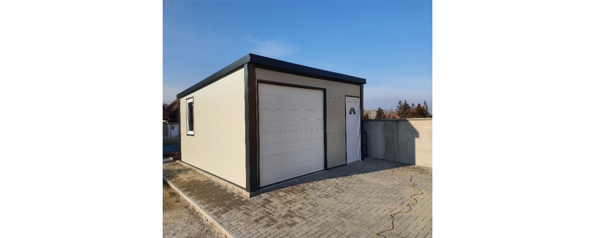 Szigetelt garázs - 30m2 